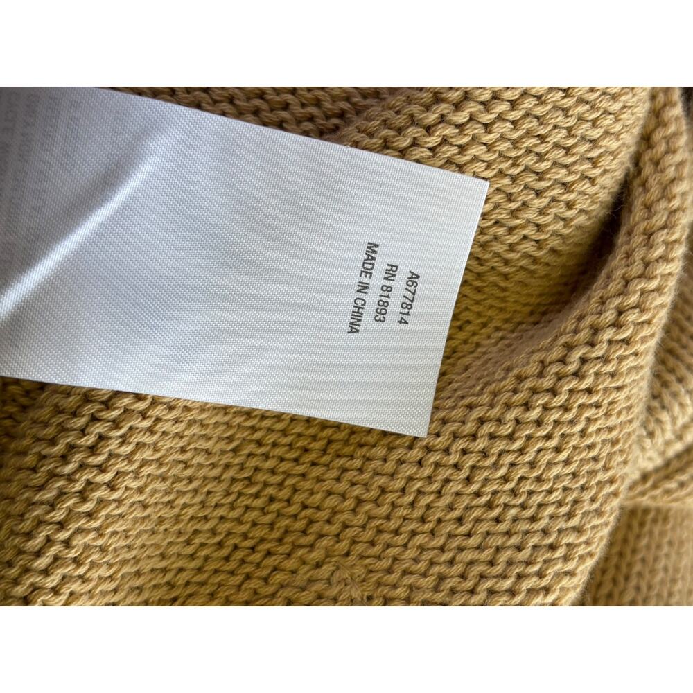 Peace Love World Novelty Stitch Crew Neck Knit Sweater Womens Size 1X Brown NEW - Picture 4 of 7